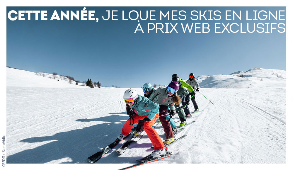 Louez vos skis avec Sport 2000 