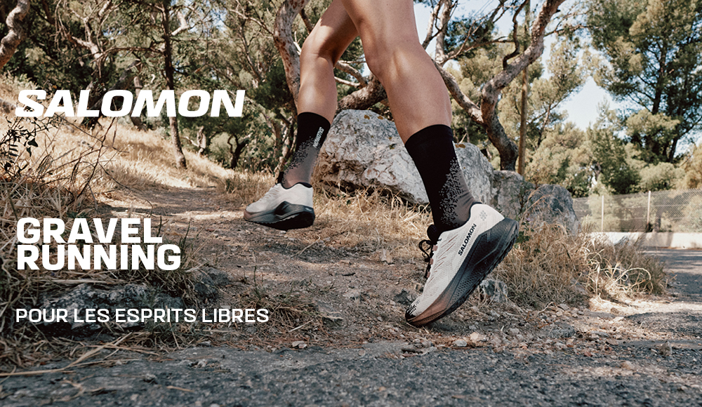 De la route aux sentiers, ne choisissez plus avec la nouvelle Salomon Aero Blaze 4 GRVL