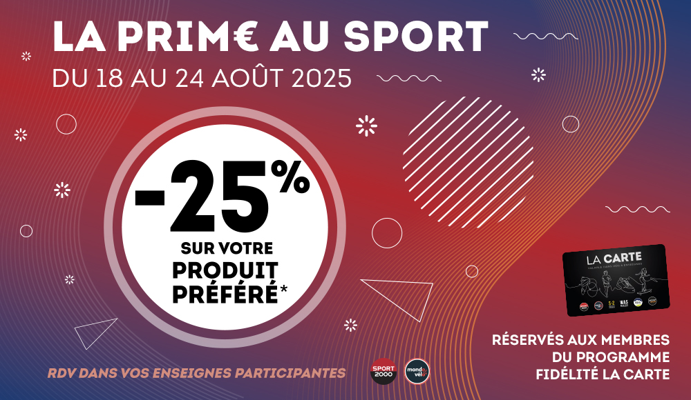 LA PRIME AU SPORT