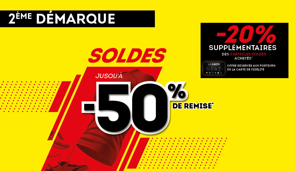 C'est les soldes ! Venez découvrir notre sélection en magasin !