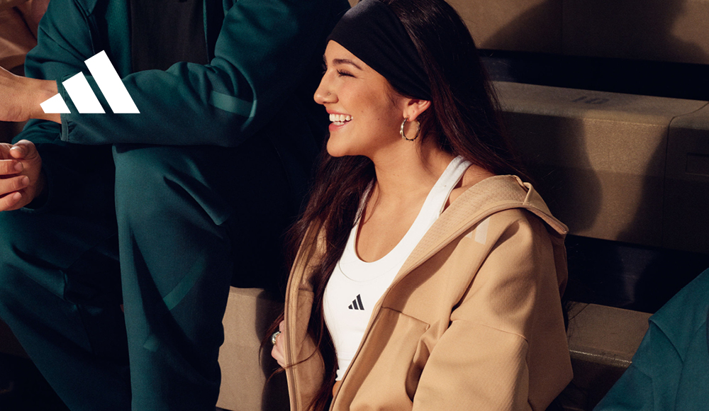 –40 % SUR TOUS LES VÊTEMENTS ADIDAS!