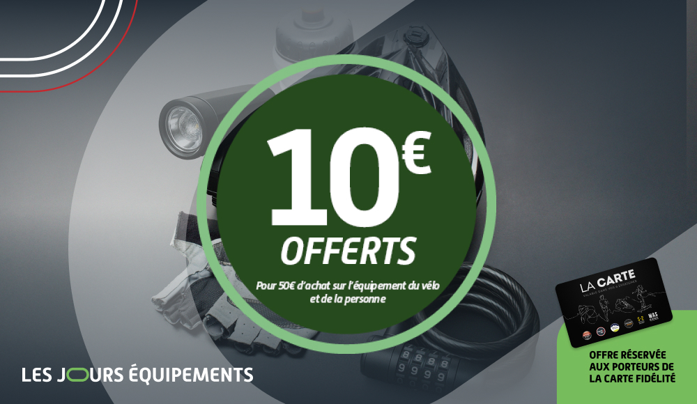 Jours équipement vélo et cycliste