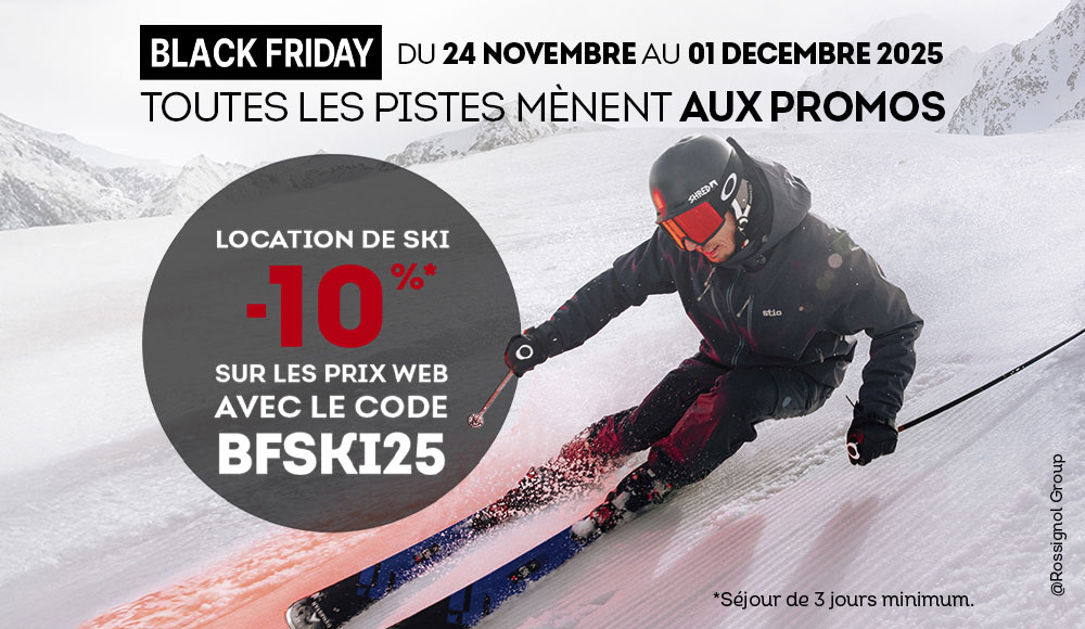 10% de remise sur votre location de ski