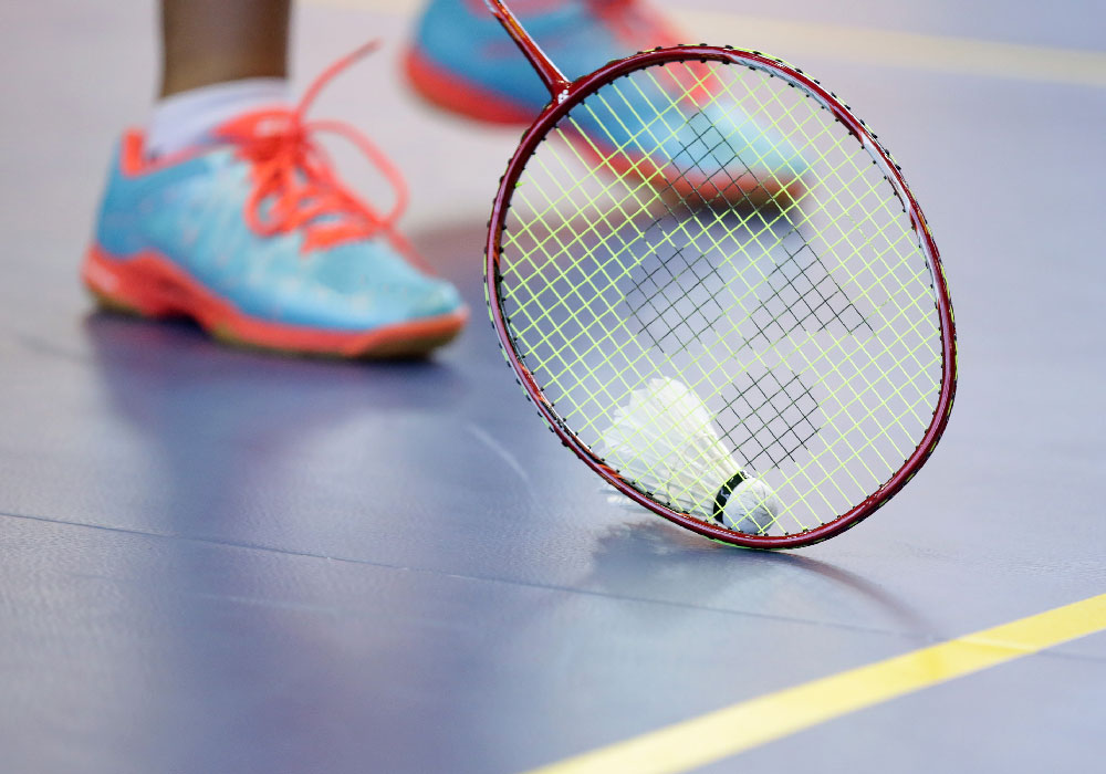 raquette de badminton