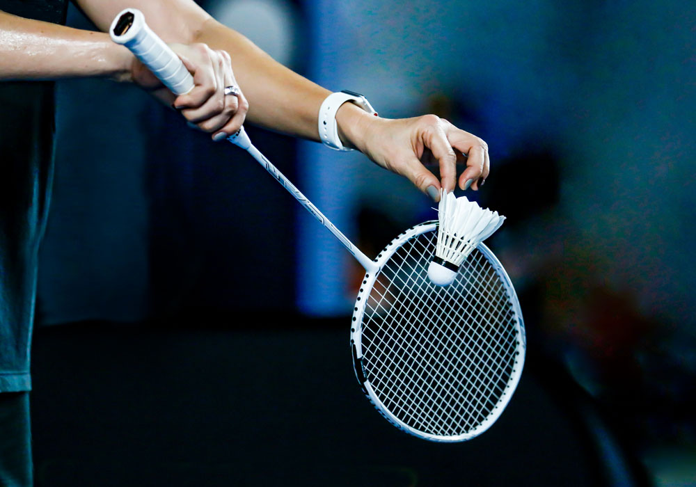 grip badminton