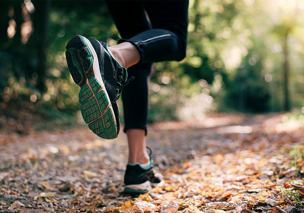 Course trail femme