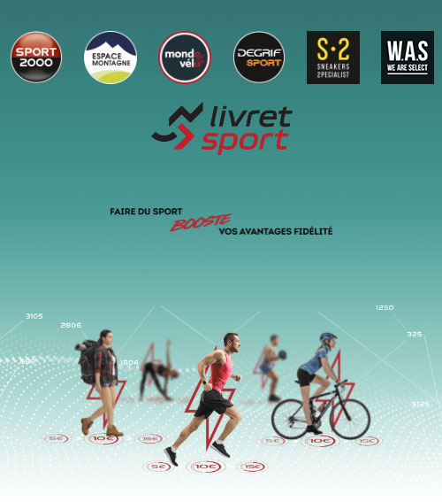 Livret Sport : Faire du sport booste vos avantages fidélité