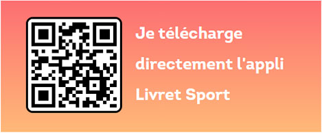 Je télécharge directement l'appli Livret Sport